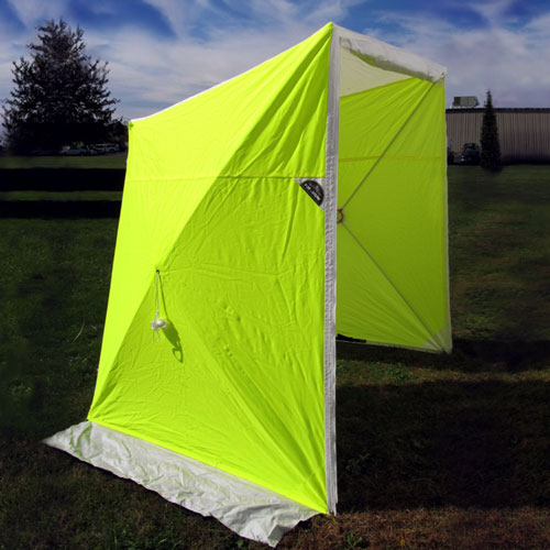 Pop N Work GS8823A Pop Up Ground Tent, 8' X 8' w/ Two Doors – Fosco Connect